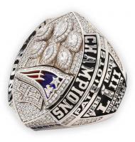 2018 New England Patriots Super Bowl LIII Men's Football Championship Ring Tom Brady