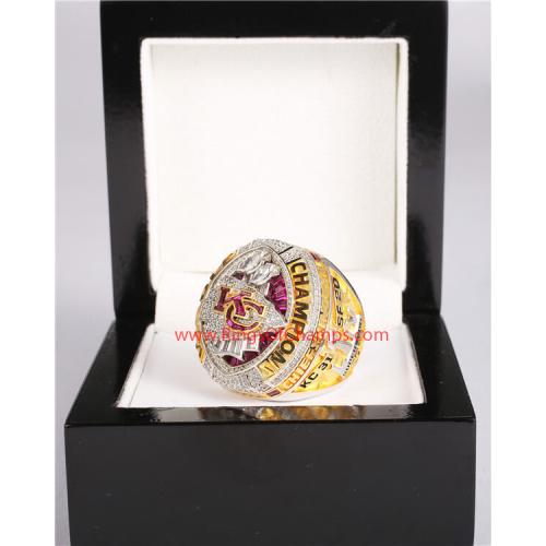 2019-2020 Kansas City Chiefs Super Bowl Rings LIV Championship Replica Ring for Fan with a Wooden Box 