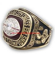 1969 Kansas City Chiefs Super Bowl IV World Championship Ring, Replica Kansas City Chiefs Ring