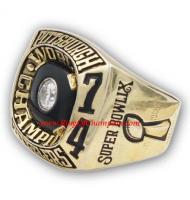 1974 Pittsburgh Steelers Super Bowl IX World Championship Ring, Replica Pittsburgh Steelers Ring