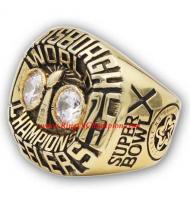 1975 Pittsburgh Steelers Super Bowl X World Championship Ring, Replica Pittsburgh Steelers Ring