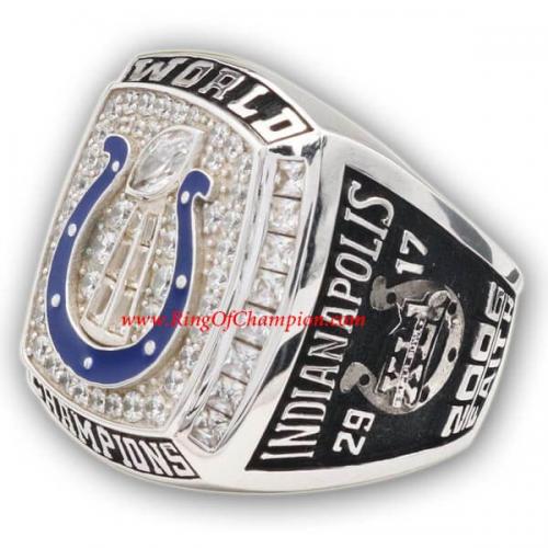 Indianapolis Colts 2006 NFL Super Bowl Championship Ring