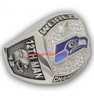2013 Seattle Seahawks Super Bowl XLVIII Championship Fan Ring, Custom Seattle Seahawks Ring