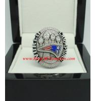 2014 New England Patriots Super Bowl XLIX Championship Ring, Custom New England Patriots Champions Ring