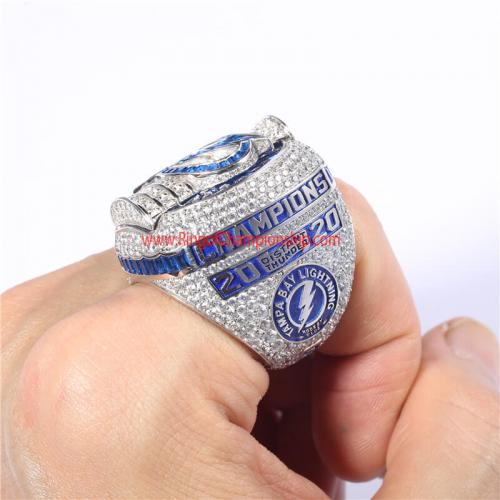 Tampa Bay Lightning NHL 2021 Stanley Cup Champions Ring Ornament