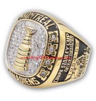 1964 - 1965 Montreal Canadiens Stanley Cup Championship Ring, Custom Montreal Canadiens Champions Ring