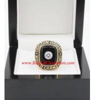 1969 - 1970 Boston Bruins Stanley Cup Championship Ring, Custom Boston Bruins Champions Ring