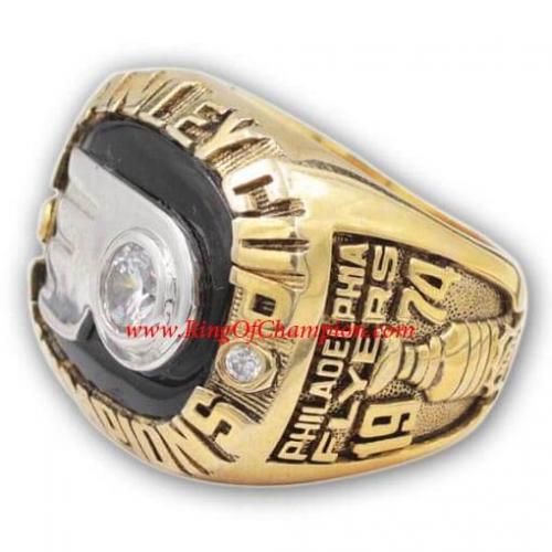 REPLICA 1974 PHILADELPHIA FLYERS STANLEY CUP RING.