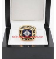 1983 - 1984 Edmonton Oilers Stanley Cup Championship Ring, Custom Edmonton Oilers Champions Ring