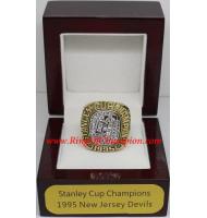 1994 - 1995 New Jersey Devils Stanley Cup Championship Ring, Custom New Jersey Devils Champions Ring
