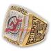 2002 - 2003 New Jersey Devils Stanley Cup Championship Ring, Custom New Jersey Devils Champions Ring