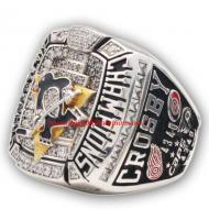 2008 - 2009 Pittsburgh Penguins Stanley Cup Championship Ring, Custom Pittsburgh Penguins Champions Ring