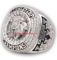  2014 - 2015 Chicago Blackhawks Stanley Cup Championship Ring, Custom Chicago Blackhawks Champions Ring