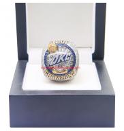 Premium Series NBA 2025 Oklahoma City Thunder Men's Basketball Word Championship Ring, Top Open Version