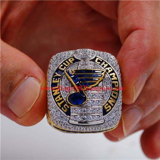 2018 - 2019 St. Louis Blues Men's Hockey Stanley Cup Championship Ring
